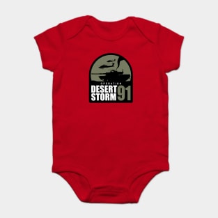 Operation Desert Storm 1991 Baby Bodysuit